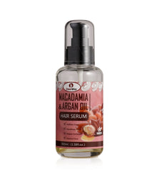  Macadamia & Argan Hair Serum. For Damaged or Color hair -100 ml (3.38fl.oz)