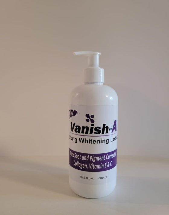 Vanish-A Skin Whitening Lotion 16 oz