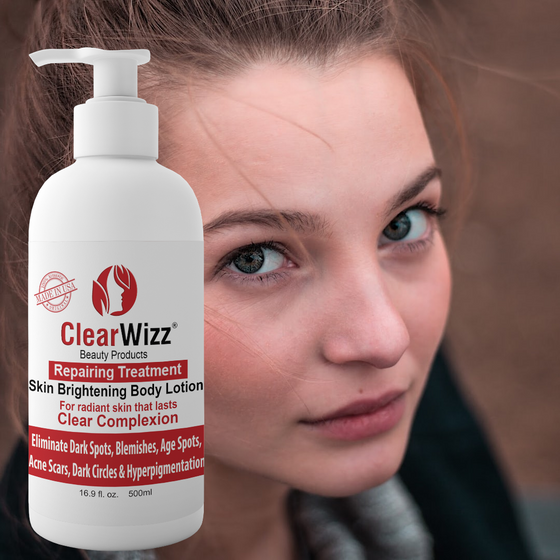 ClearWizz Skin Brightening Lotion / 16oz