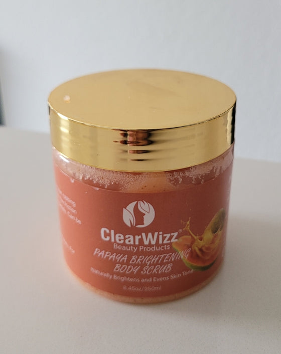 Papaya Brightening Scrub 8.45oz ClearWizz