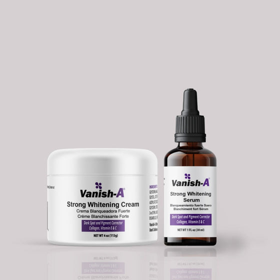 Vanish -A Skin Brightening Cream 4.oz + Serum 1.oz
