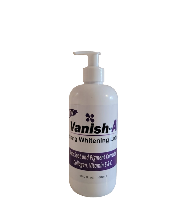 Vanish-A Skin Whitening Lotion 16 oz