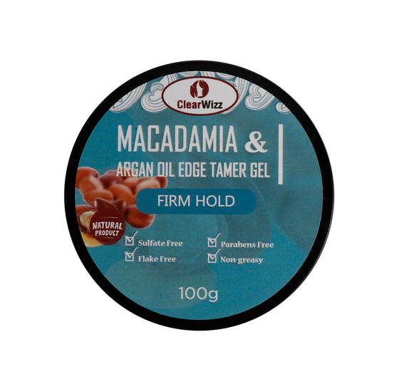 Macadamia & Argan Edge Tamer Gel (Firm hold)  3.6 oz