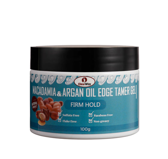 Macadamia & Argan Edge Tamer Gel (Firm hold)  3.6 oz