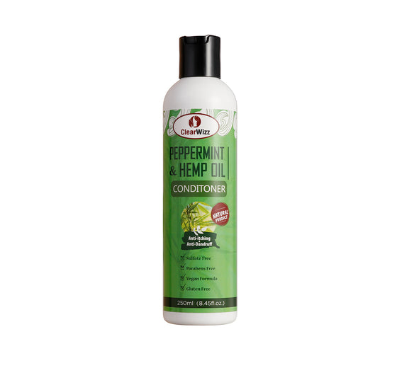 CLEARWIZZ Peppermint & Hemp Oil Conditioner  8.45 fl oz