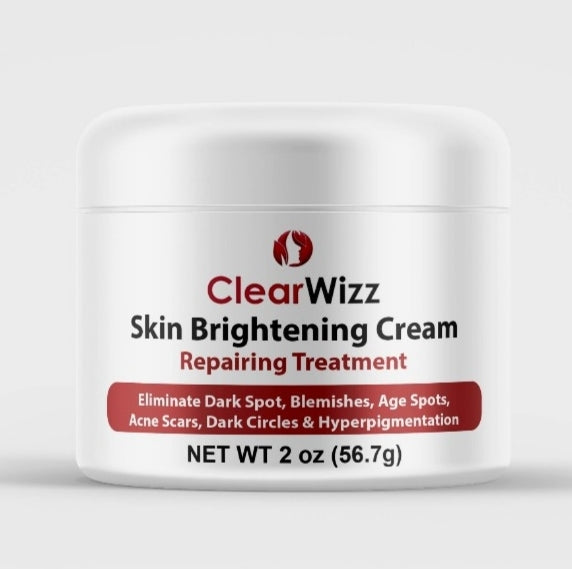 ClearWizz Skin brightening Cream 2 oz – CLEARWIZZ® Distributed by