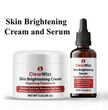  Skin Brightening Cream | Inner Thigh | Under Arm | Skin Discoloration Blemishes Corrector | Dark Spot Remover cream 1 oz + 1 oz serum - GoodBrands USA 