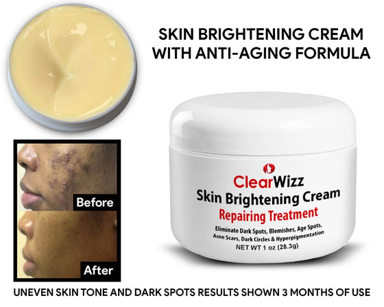 ClearWizz Skin Brightening Cream 1 oz